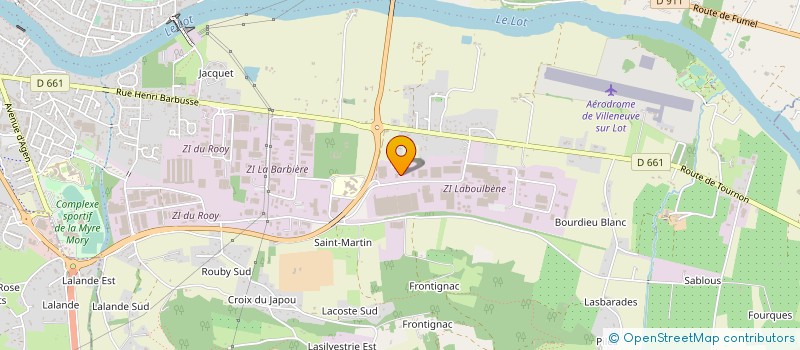 localisation de l'entreprise SIRMET ENVIRONNEMENT à VILLENEUVE-SUR-LOT