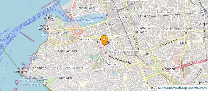 localisation de l'entreprise SIRO à MARSEILLE