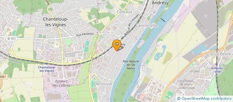 localisation de l'entreprise SIROCO  ANDRESY