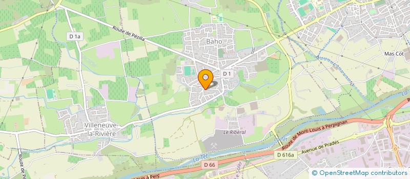 localisation de l'entreprise SIROCO 66  BAHO