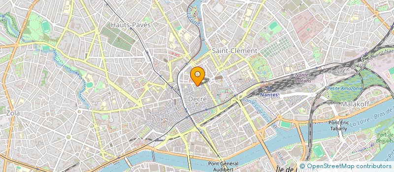 localisation de l'entreprise SIROCO à NANTES