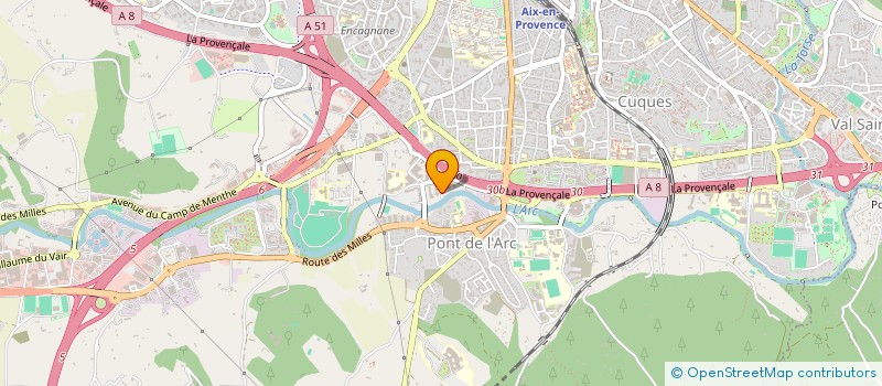 localisation de l'entreprise SIROL à AIX-EN-PROVENCE