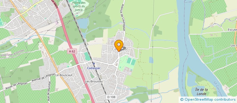 localisation de l'entreprise SIROMI  CADAUJAC