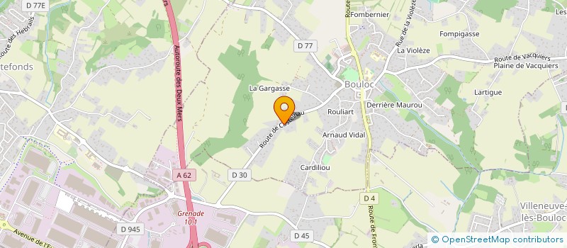 localisation de l'entreprise SIRONA BIOTECH à BOULOC
