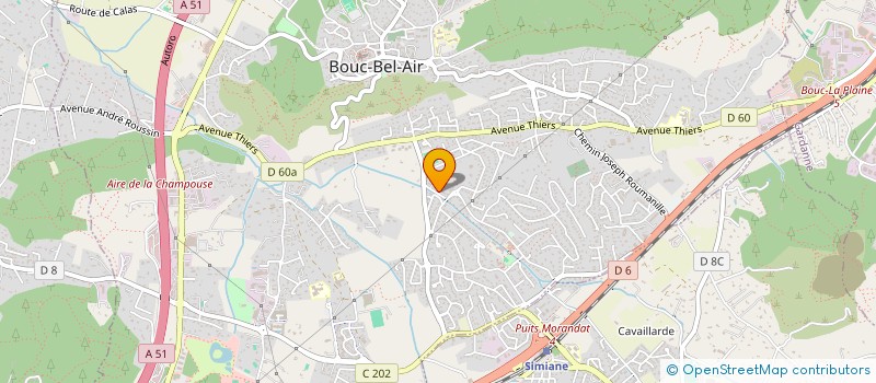 localisation de l'entreprise SIROP à BOUC-BEL-AIR