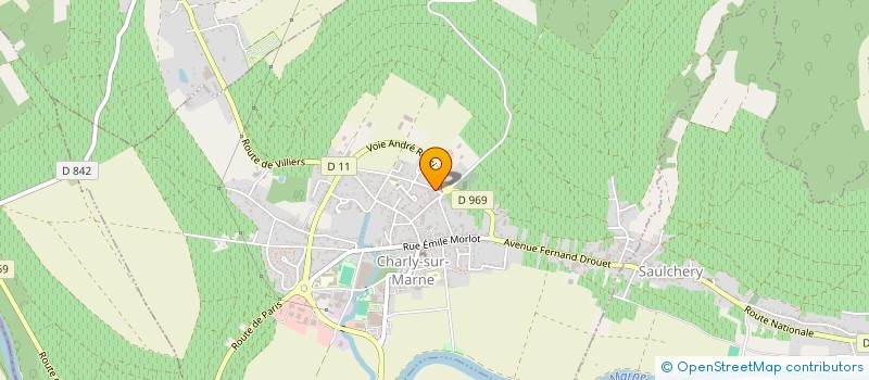 localisation de l'entreprise SIROT-FERRAND à CHARLY-SUR-MARNE