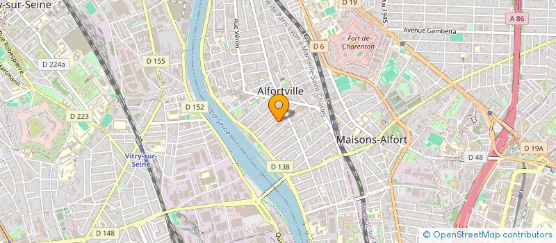 localisation de l'entreprise SIROUNCAR SARL  ALFORTVILLE
