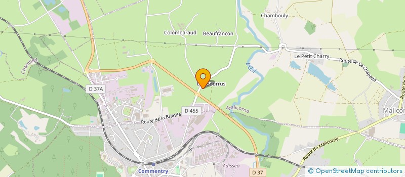 localisation de l'entreprise SIRP DE BEAUNE D'ALLIER ET HYDS  HYDS