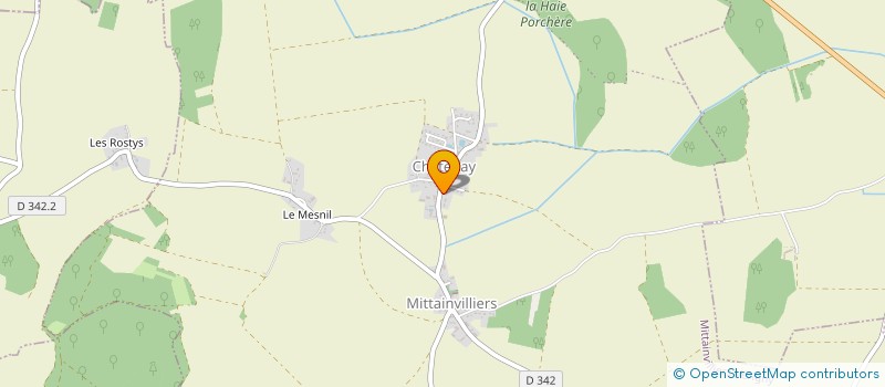 localisation de l'entreprise SIRP DE DANGERS - MITTAINVILLIERS-VERIGNY à DANGERS