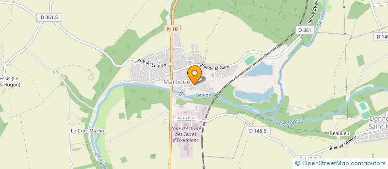localisation de l'entreprise SIRP ET DE RAMASSAGE SCOLAIRE DE LOGRON - GOHORY à LOGRON