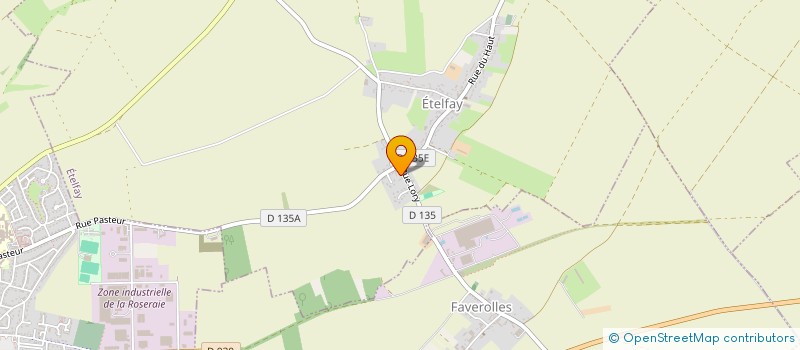 localisation de l'entreprise SIRR  ETELFAY