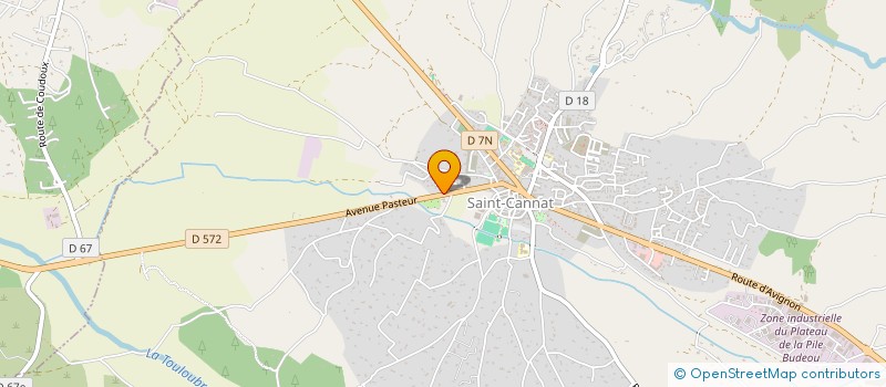 localisation de l'entreprise SIRRIS à SAINT-CANNAT