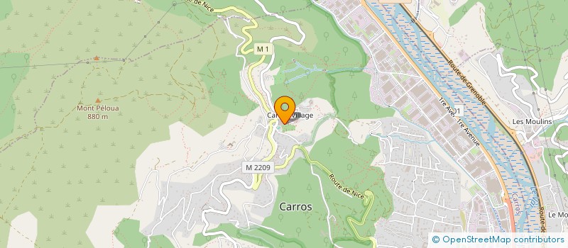 localisation de l'entreprise SIRTED à CARROS