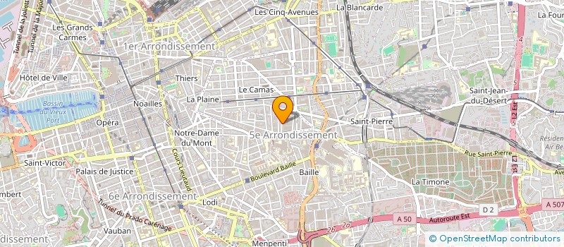 localisation de l'entreprise SIRTEL à MARSEILLE