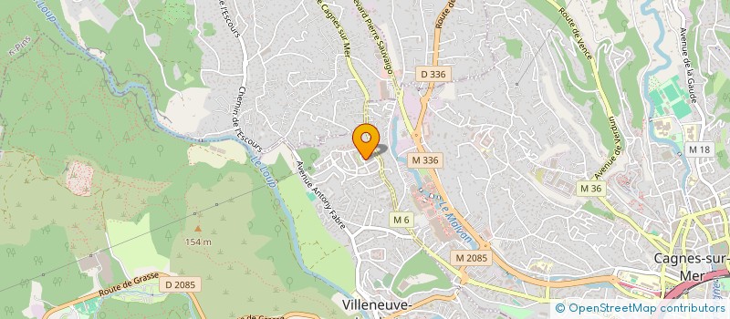 localisation de l'entreprise SIRTEME à VILLENEUVE-LOUBET