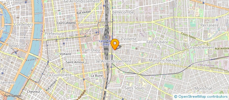 localisation de l'entreprise SIRUD ENERGIE à LYON