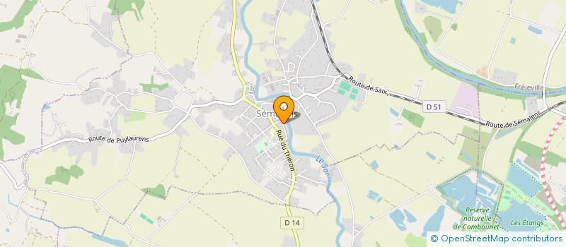 localisation de l'entreprise SIRVEN BOTELLA  SEMALENS