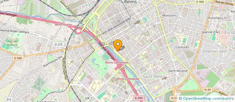 localisation de l'entreprise SIRWAN - MULTISERVICES  REIMS