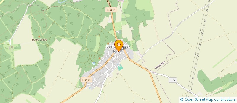 localisation de l'entreprise SIRY à LES GRANGES-LE-ROI