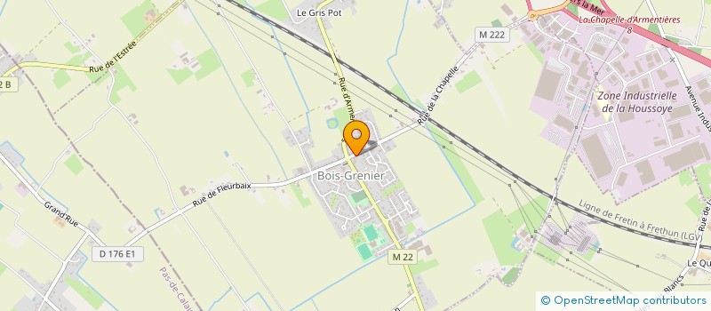 localisation de l'entreprise SIS'CO BOUTIK  BOIS-GRENIER