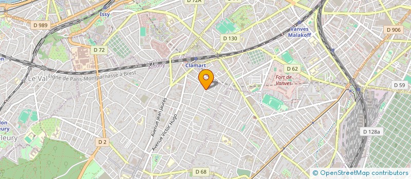 localisation de l'entreprise SIS CONCEPT à CLAMART