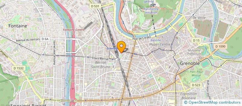 localisation de l'entreprise SIS HOLDING  GRENOBLE