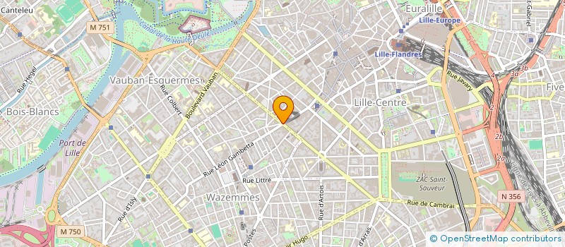 localisation de l'entreprise SIS INVEST à LILLE