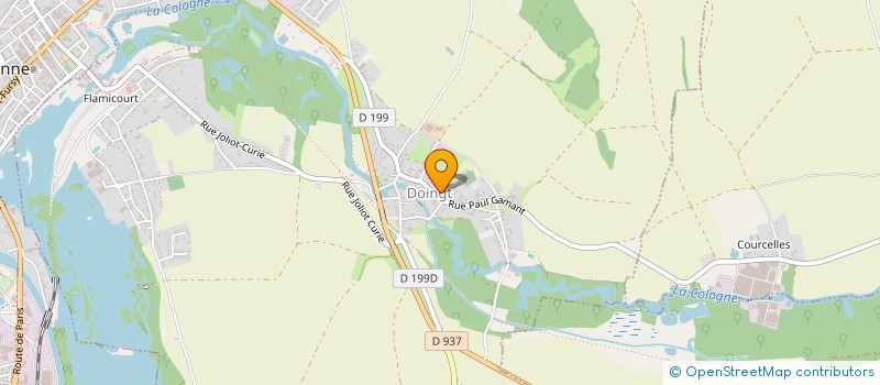 localisation de l'entreprise SIS SEC DOINGT FLAMICOURT-MESNIL BRUNTEL  DOINGT