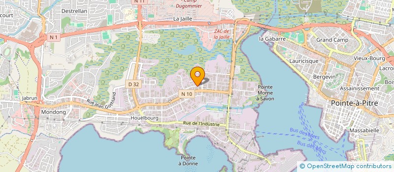 localisation de l'entreprise SIS'TEMATIQUE à BAIE-MAHAULT