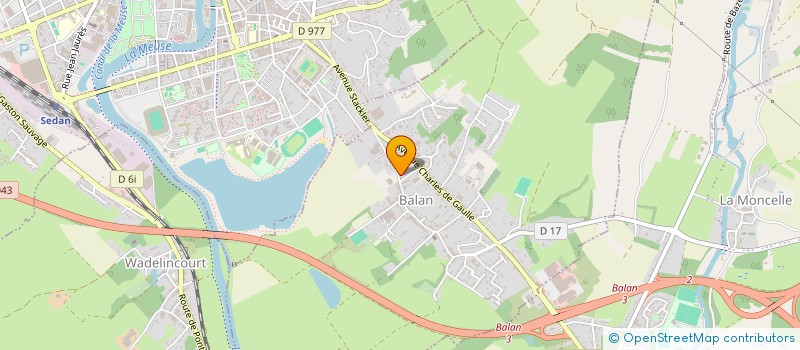 localisation de l'entreprise SISA-BALAN  BALAN