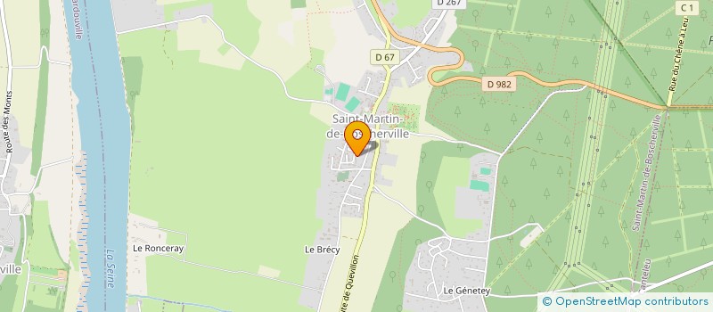 localisation de l'entreprise SISA BOSCHERVILLAISE  SAINT-MARTIN-DE-BOSCHERVILLE