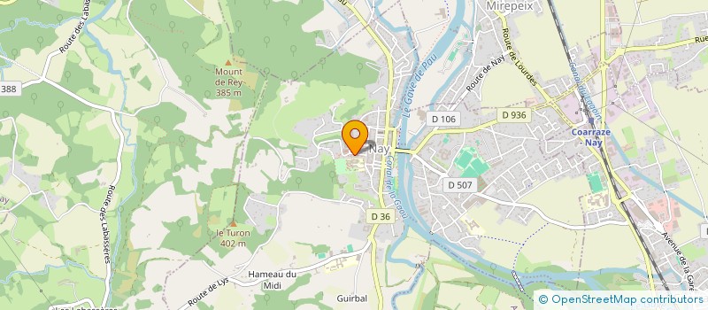 localisation de l'entreprise SISA DE QUEVREUX  NAY