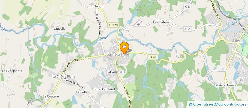 localisation de l'entreprise SISA DE SAINT GENCE à SAINT-GENCE