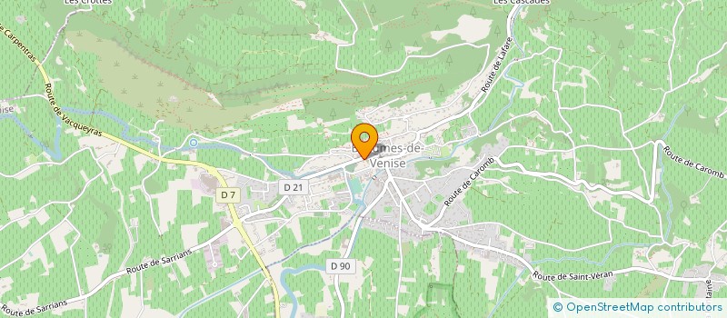 localisation de l'entreprise SISA DES DENTELLES  BEAUMES-DE-VENISE