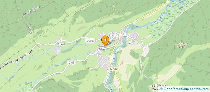 localisation de l'entreprise SISA DES PORTES DU LAC  OYE-ET-PALLET