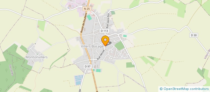 localisation de l'entreprise SISA DU BOCAGE  VILLERS-BOCAGE