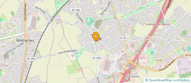 localisation de l'entreprise SISA DU MONT DE FACHES  FACHES-THUMESNIL