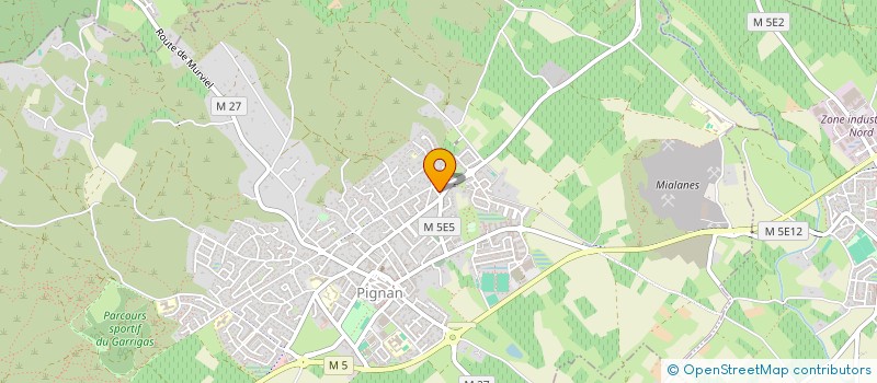 localisation de l'entreprise SISA DU VERTOUBLANC  PIGNAN