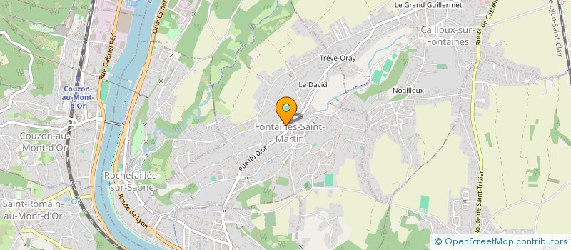 localisation de l'entreprise SISA ESPACE SANTE MARTINOIS  FONTAINES-SAINT-MARTIN