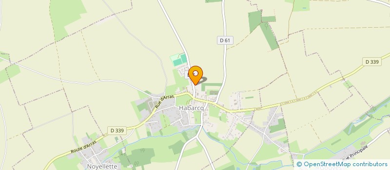 localisation de l'entreprise SISA HABARCQ WANQUETIN  HABARCQ