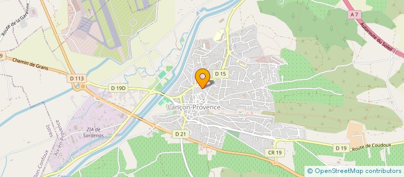 localisation de l'entreprise SISA LANCON-SANTE A CAPITAL VARIABLE à LANCON-PROVENCE