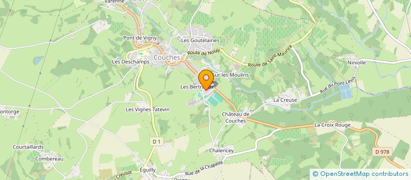 localisation de l'entreprise SISA MAISON DE SANTE DU COUCHOIS à COUCHES