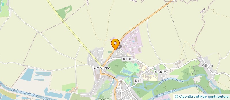 localisation de l'entreprise SISA MAISON DE SANTE DU PAYS HAMOIS  HAM