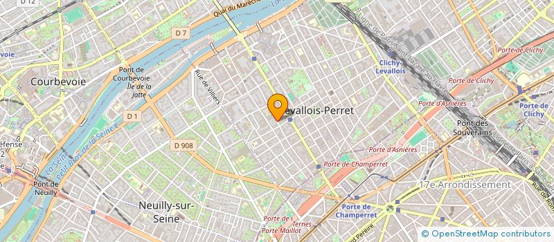 localisation de l'entreprise SISA MIKERA à LEVALLOIS-PERRET