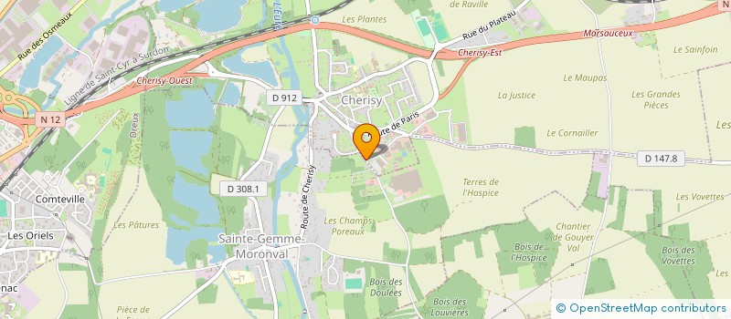 localisation de l'entreprise SISA MSP CHERISY à CHERISY