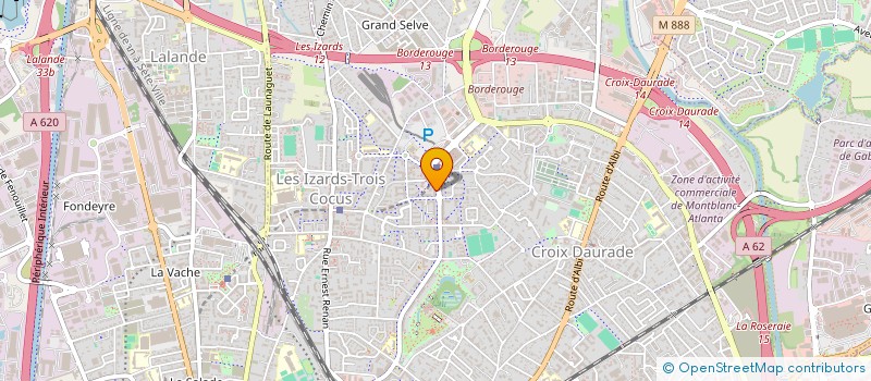 localisation de l'entreprise SISA MSP DE BORDEROUGE à TOULOUSE