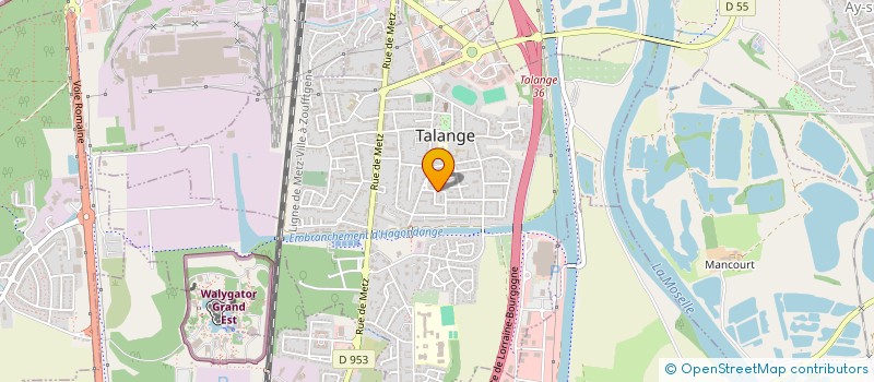 localisation de l'entreprise SISA MSP DE TALANGE  TALANGE