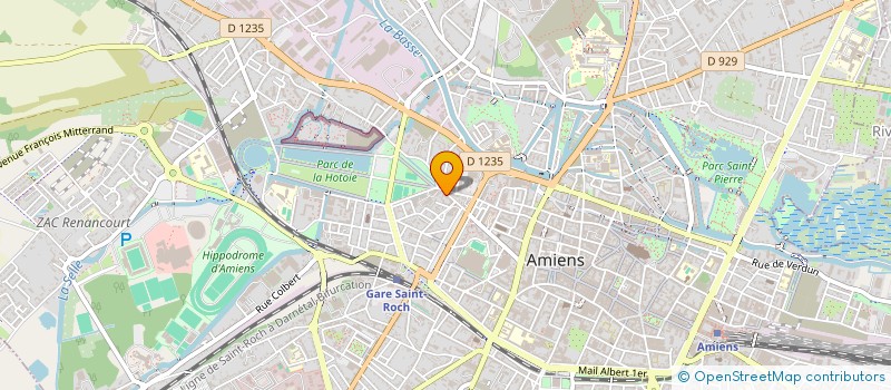 localisation de l'entreprise SISA MSP DU PARC  AMIENS