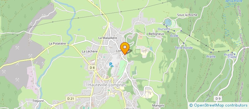 localisation de l'entreprise SISA MSP HENRIETTE D'ANGEVILLE à PLATEAU D'HAUTEVILLE