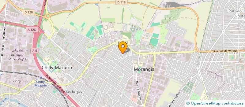 localisation de l'entreprise SISA-MSPM à MORANGIS